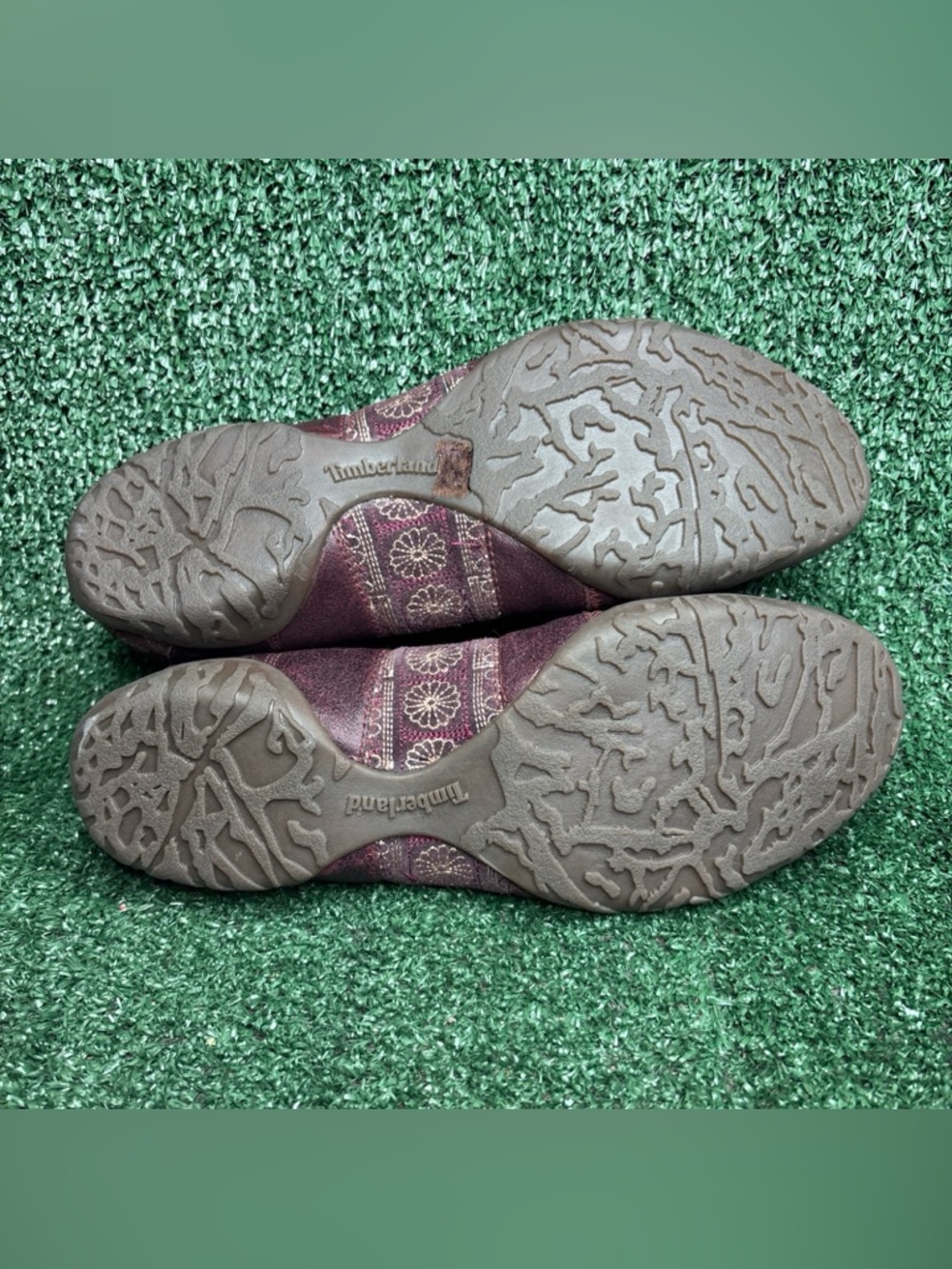 NEW Timberland Womens Slip On Ballet Flats Size 8.5 Oxblood Leather Arch Support - Picture 8 of 12